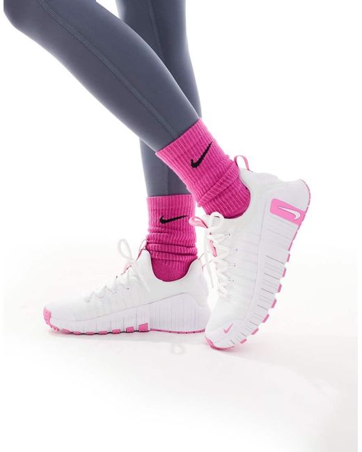 Nike Pink Free Metcon 6 Trainers