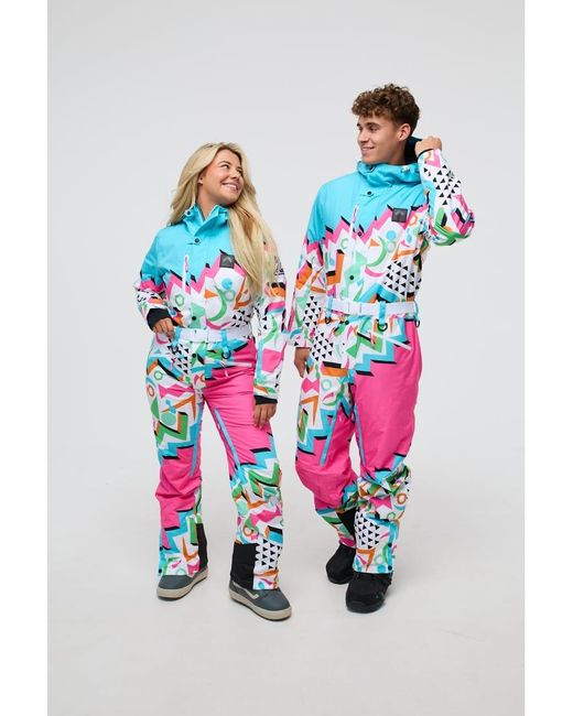 OOSC White Nuts Cracker Ski Suit for men
