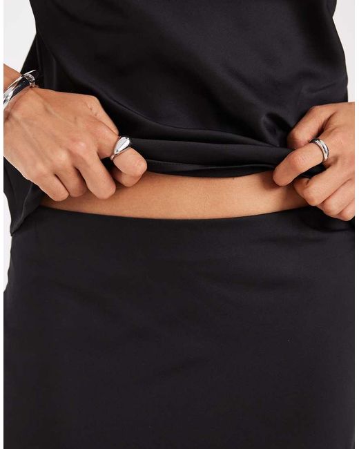 ONLY Black Maxi Skirt