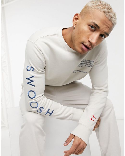 Swoosh crew sweatshirt Clearance