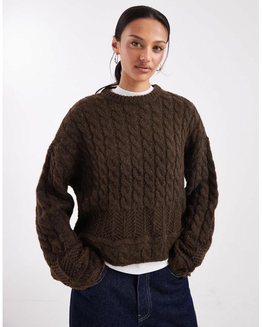 Pieces Blue – strickpullover