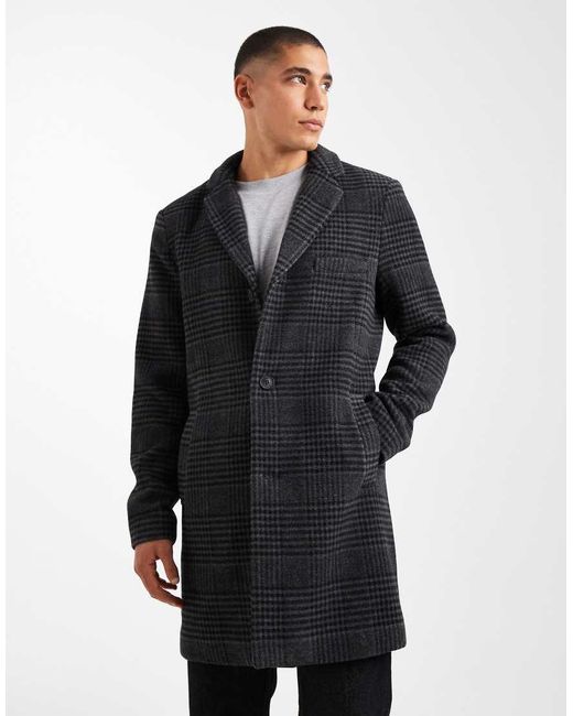 Cappotto di Only & Sons in Black da Uomo