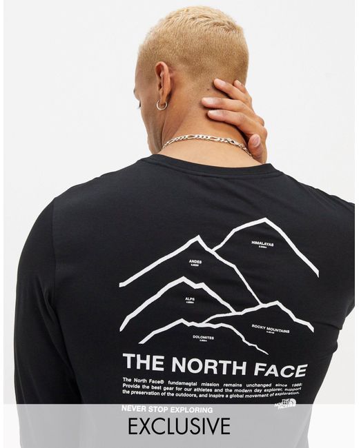 north face long sleeve men