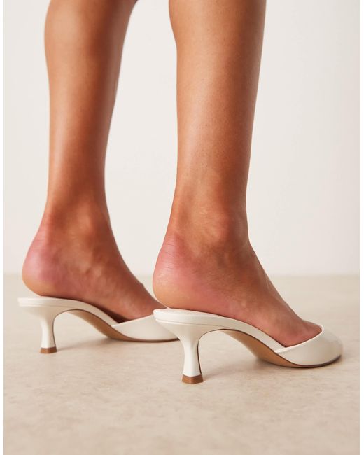Mango Natural – slingback-schuhe
