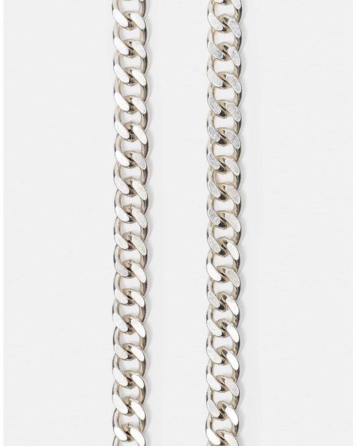 Stwd - collier double Pull&Bear pour homme en coloris Metallic
