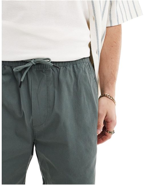 Pantalones cortos color cerceta oscuro Only & Sons de hombre de color Green