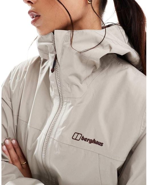 Berghaus Gray Deluge Pro 3.0 Waterproof Jacket