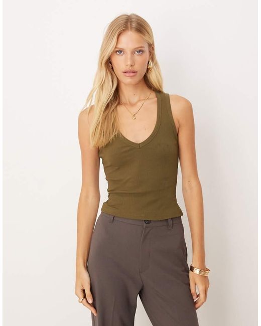 Canotta di ASOS in Green