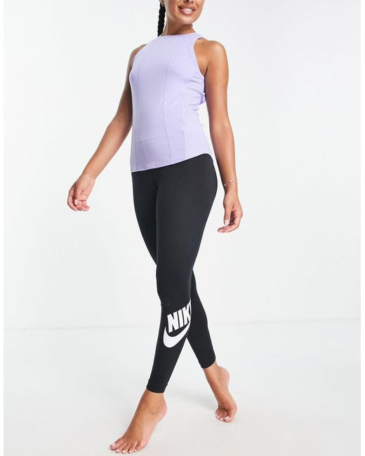 Nike Purple Nike – yoga luxe dri-fit – tanktop