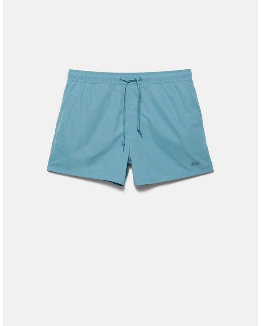 Pantaloncini Da Bagno Basic di Pull&Bear in Blue da Uomo