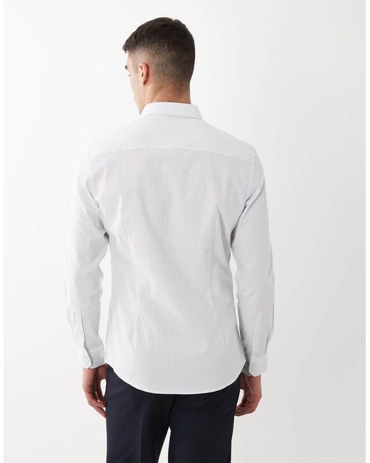 ASOS White Smart Slim Shirt for men