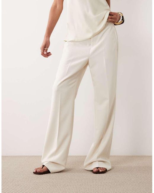 Ralph Lauren Natural Straight Leg Trousers
