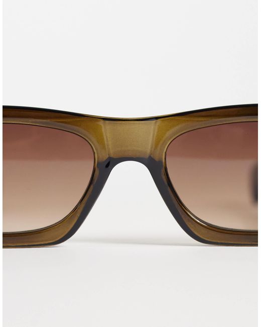 Lunettes ASOS en coloris Natural