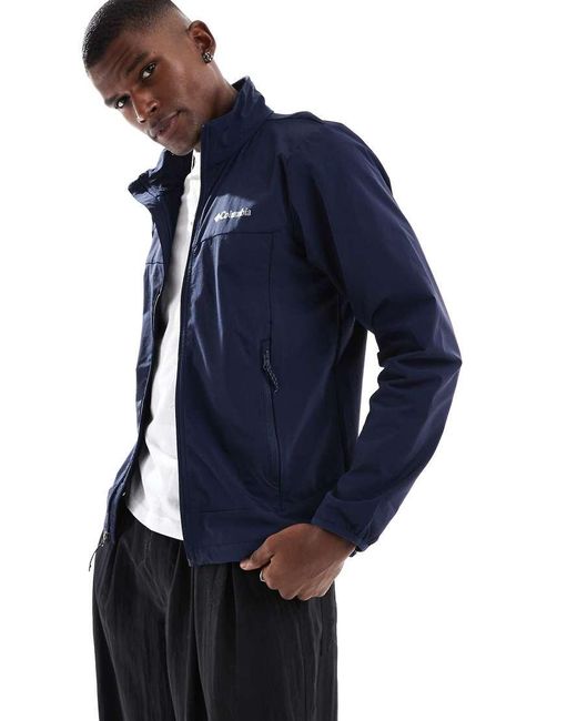 Columbia Blue Heather Canyon Ii Jacket for men