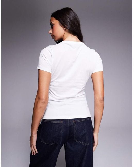 HUGO Blue Classic Box Logo Slim Fit T-shirt
