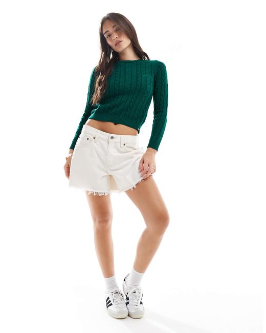 Superdry Green – essentials – slim fit pullover