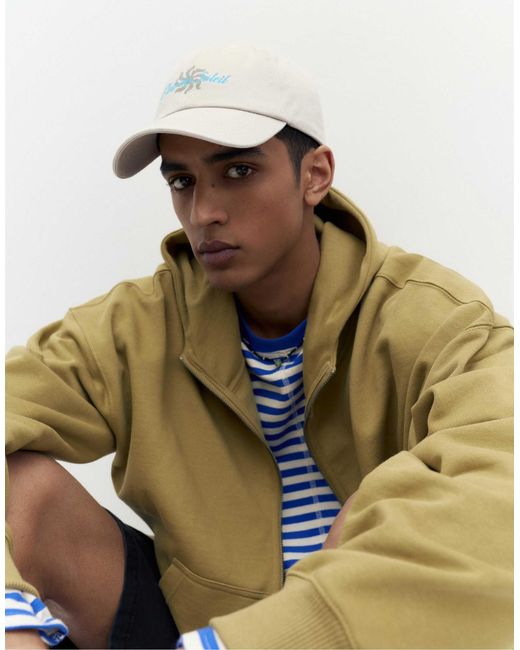Pull&Bear – kappe in White für Herren