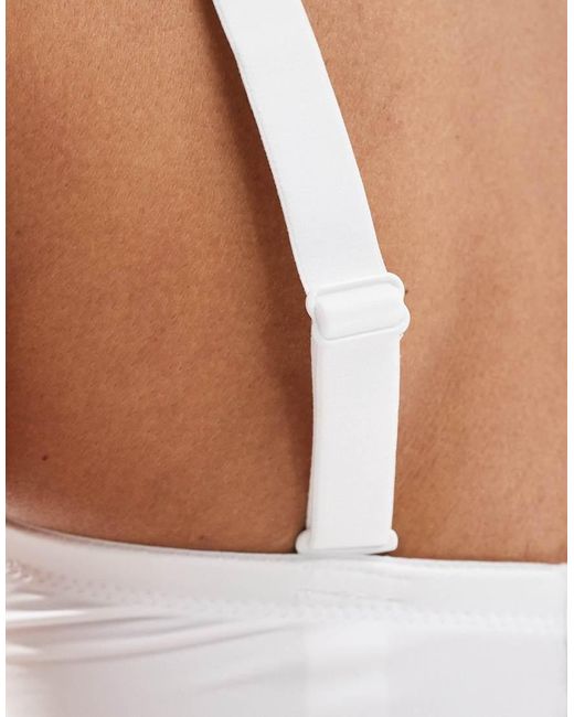 DORINA White Michelle Fuller Bust Strapless Bandeau Bra