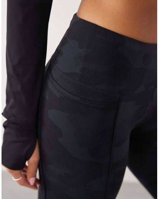 Sweaty Betty White Power 7/8 Piping Workout leggings