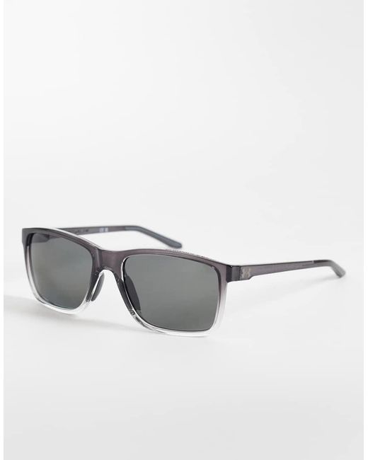 Under Armour Sunglasses Metallic Under Armour Hustle Xl Rectangular Sunglasses With Lenses