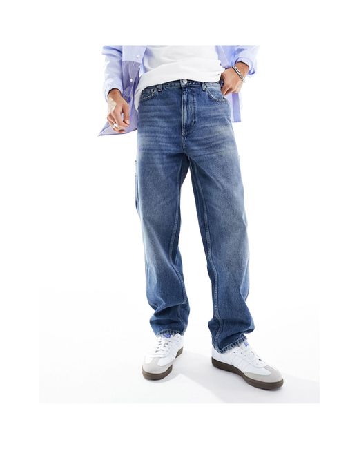 Tommy Hilfiger Blue Skater Carpenter Jeans for men