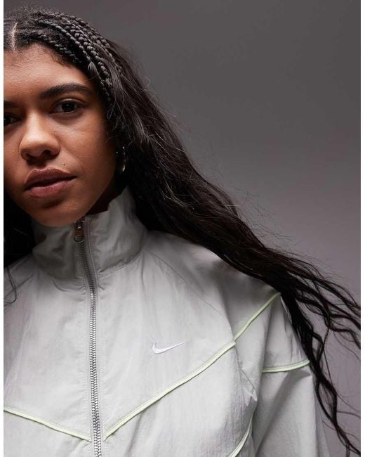 Nike Gray Windrunner Track Jacket