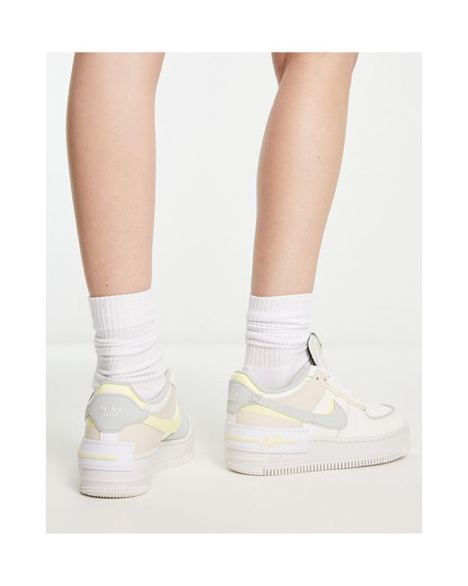 Nike White – air force 1 shadow – sneaker