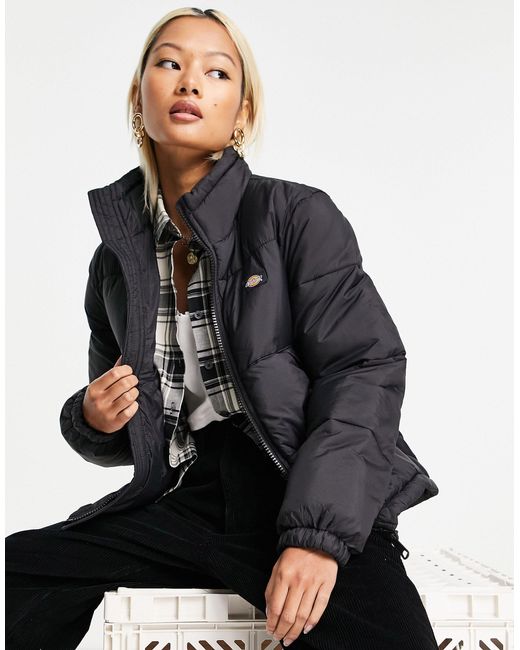 Dickies Atlanta Puffer Jacket in Black 