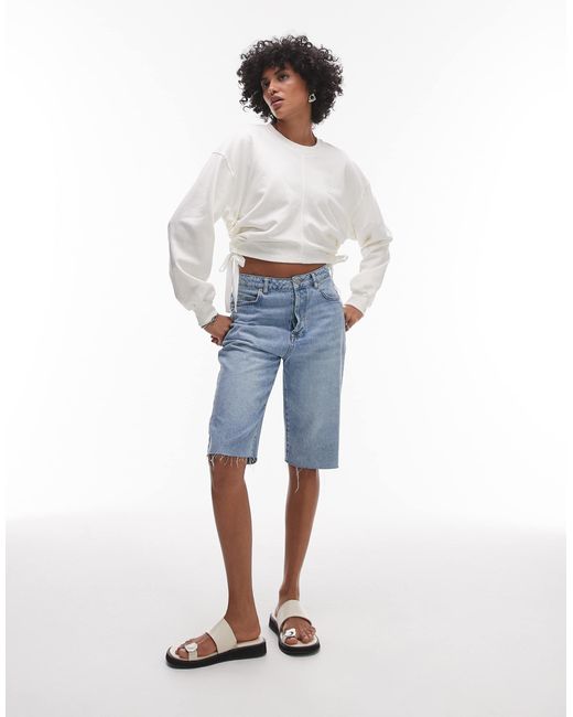 AllSaints White – mira haven – sweatshirt