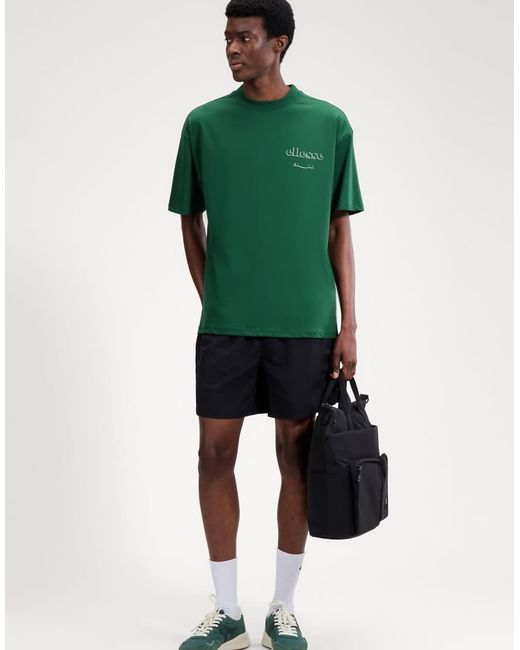 Ellesse Green Scroll Tee for men