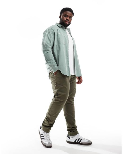 ASOS Green Skinny Fit Chinos for men