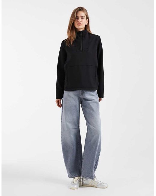 Dare 2b Black Relaxed Wander 1/4 Zip Fleece
