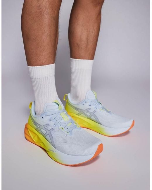 Asics Gray Novablast 5 Sunny Sizzle Trainers for men