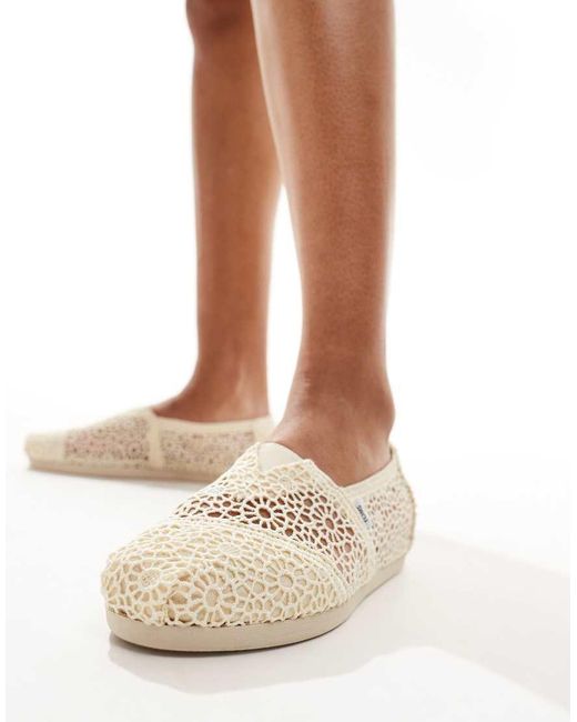 TOMS White Alpargata Espadrilles