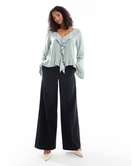 Vero Moda Gray – boho-bluse