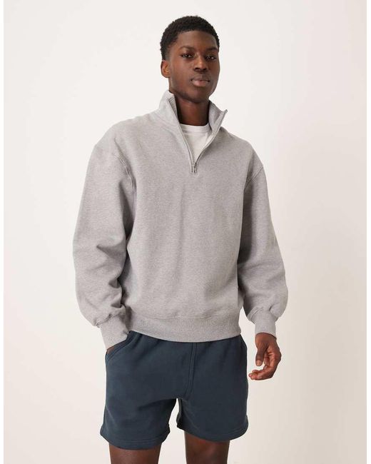Abercrombie & Fitch Gray Essential Shorts for men