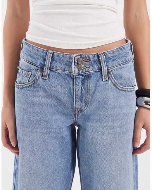 Levi's Blue Superlow Loose Jeans