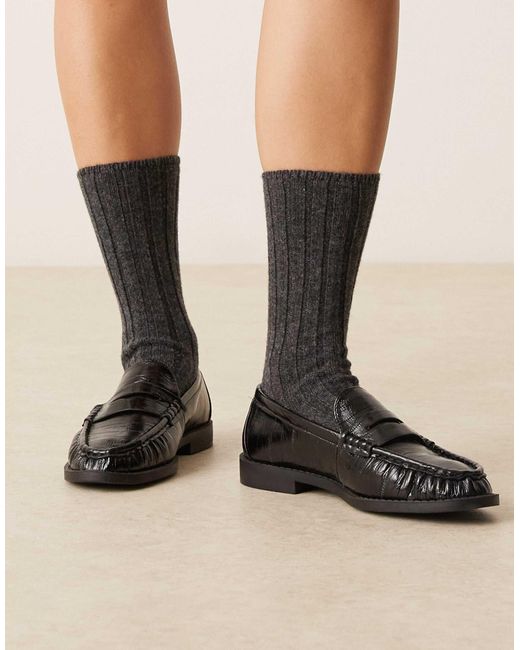 ASOS Black Wool Lounge Socks