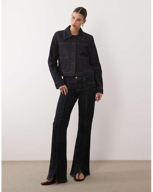 Giacca Corta di Mango in Black