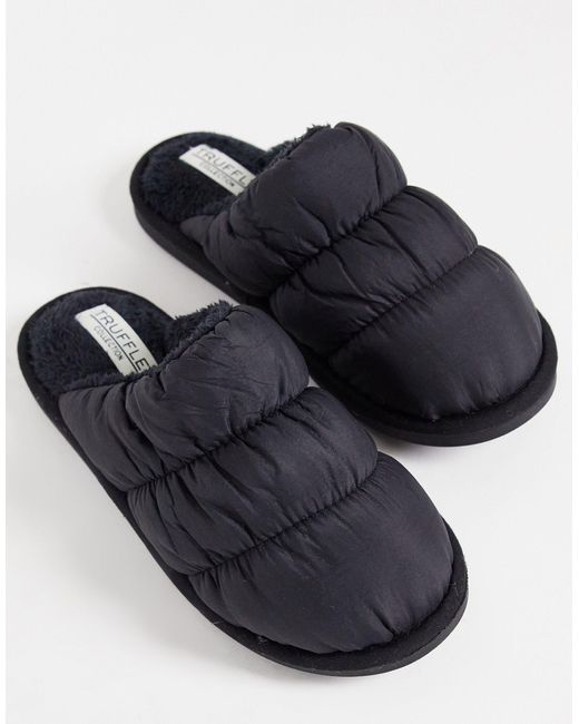 padded mule slippers