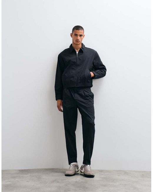 ASOS Blue Smart Blouson Jacket for men