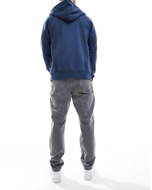 Vaqueros Grises De Corte Tapered Suelto Tye De Only & Sons de hombre de color Blue