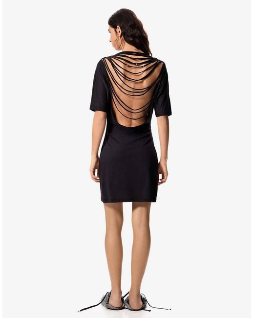 Desigual Black Dress Masha Popova