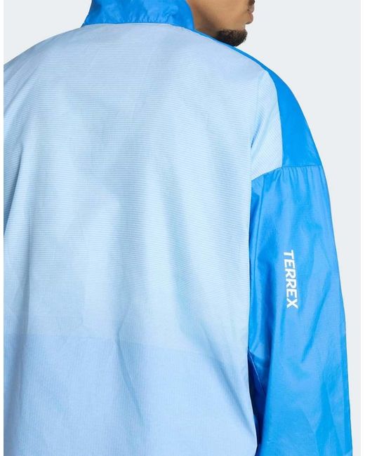 Adidas Originals Blue Terrex Multi Clima365 Windweave for men