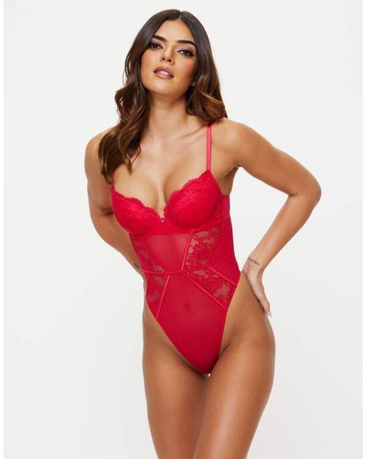 Ann Summers Red Sexy Lace Planet Body