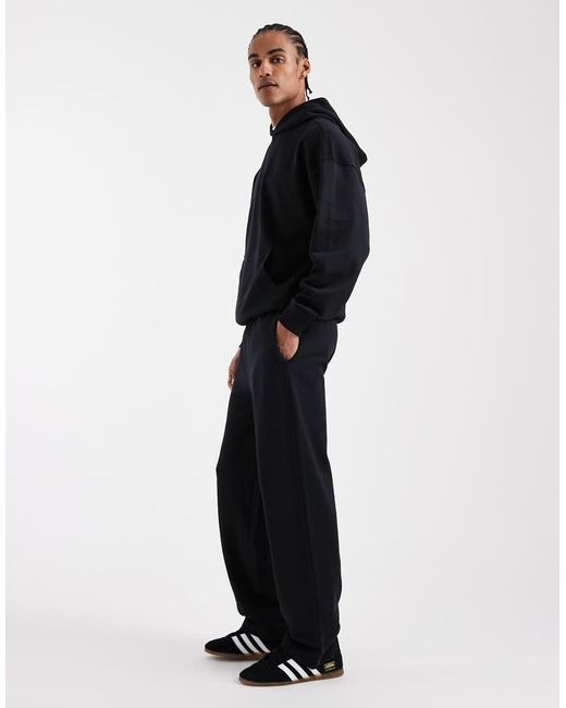 Only & Sons Blue Premium 400gsm Heavyweight Loose Fit jogger Co-ord for men