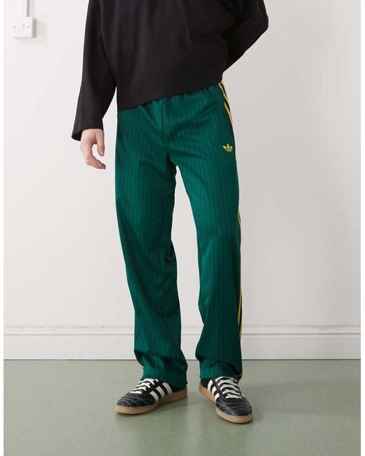 adidas-originals-firebird-loose-pinstripes-track-pants-in-green-for-men
