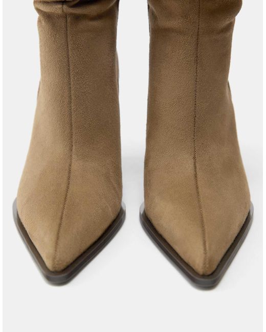 Pull&Bear Brown – stiefel