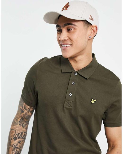 Lyle & Scott Green Polo for men