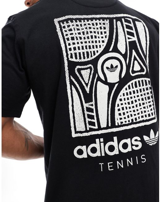 Adidas Originals Black – tennis – unisex-t-shirt